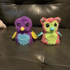 Matching Hatchimals electronic set